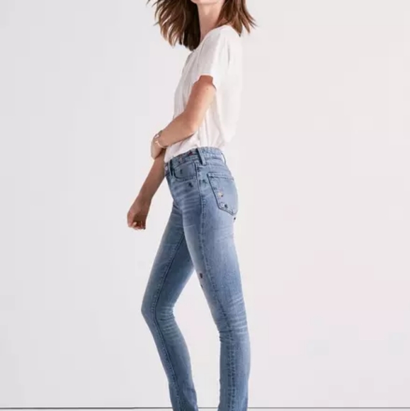 Lucky⭐ Brand Ava Mid Rise Skinny jean with ladybug - Picture 4 of 12